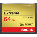 کارت حافظه Sandisk CF 64 GB 120 MB/S 800X